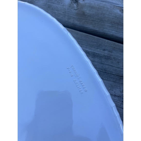 Vintage Corning Ware MC-4-B Roaster dish F-4-B Oven And Microwave 2,5L USA - Picture 6 of 10